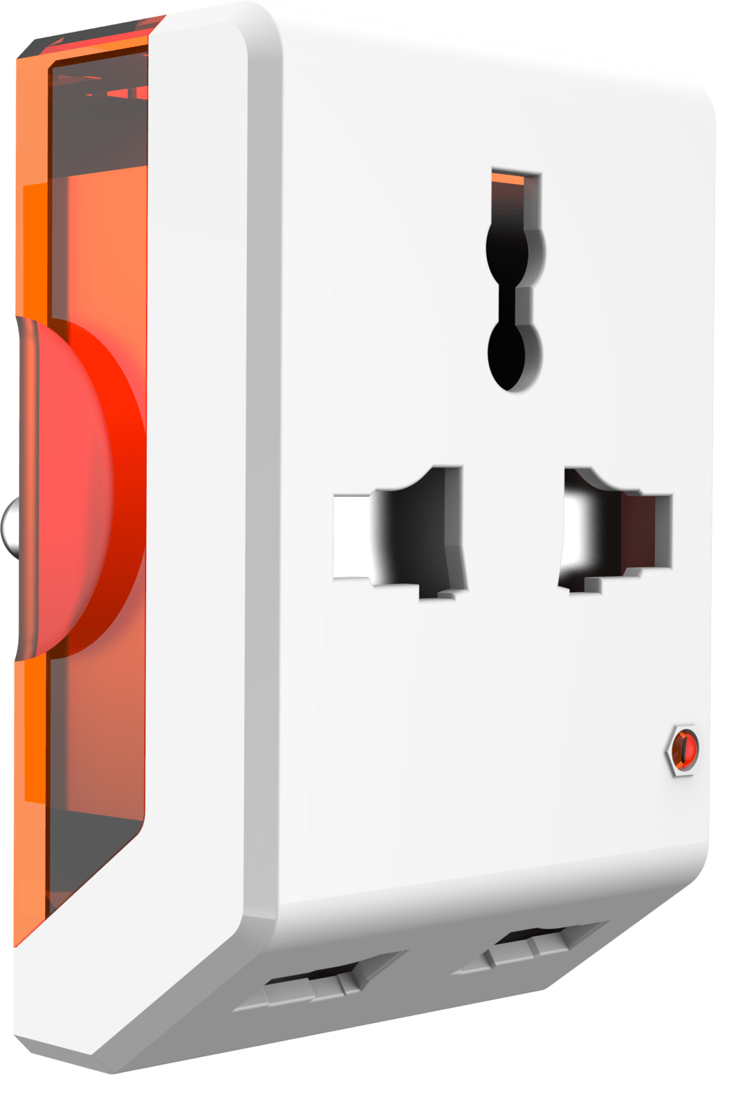 Travel Adapter with LED 